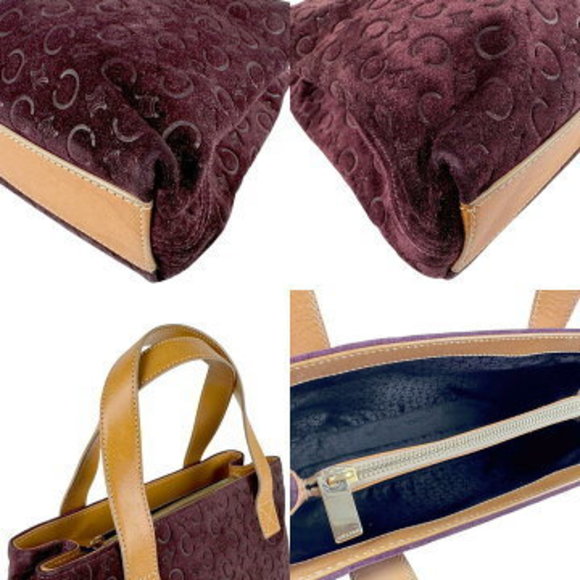 BALENCIAGA Wheel Nylon Canvas Shoulder Bag Purple Multicolor - Picture 4 of 4